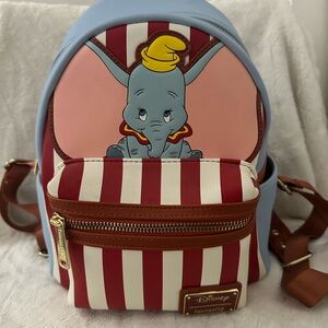 Loungefly Dumbo mini Backpack - Blue and Red